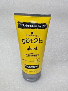 Schwarzkopf Got2b Glued Styling Spiking Glue Water-Resistant 6 Oz Screaming Hold